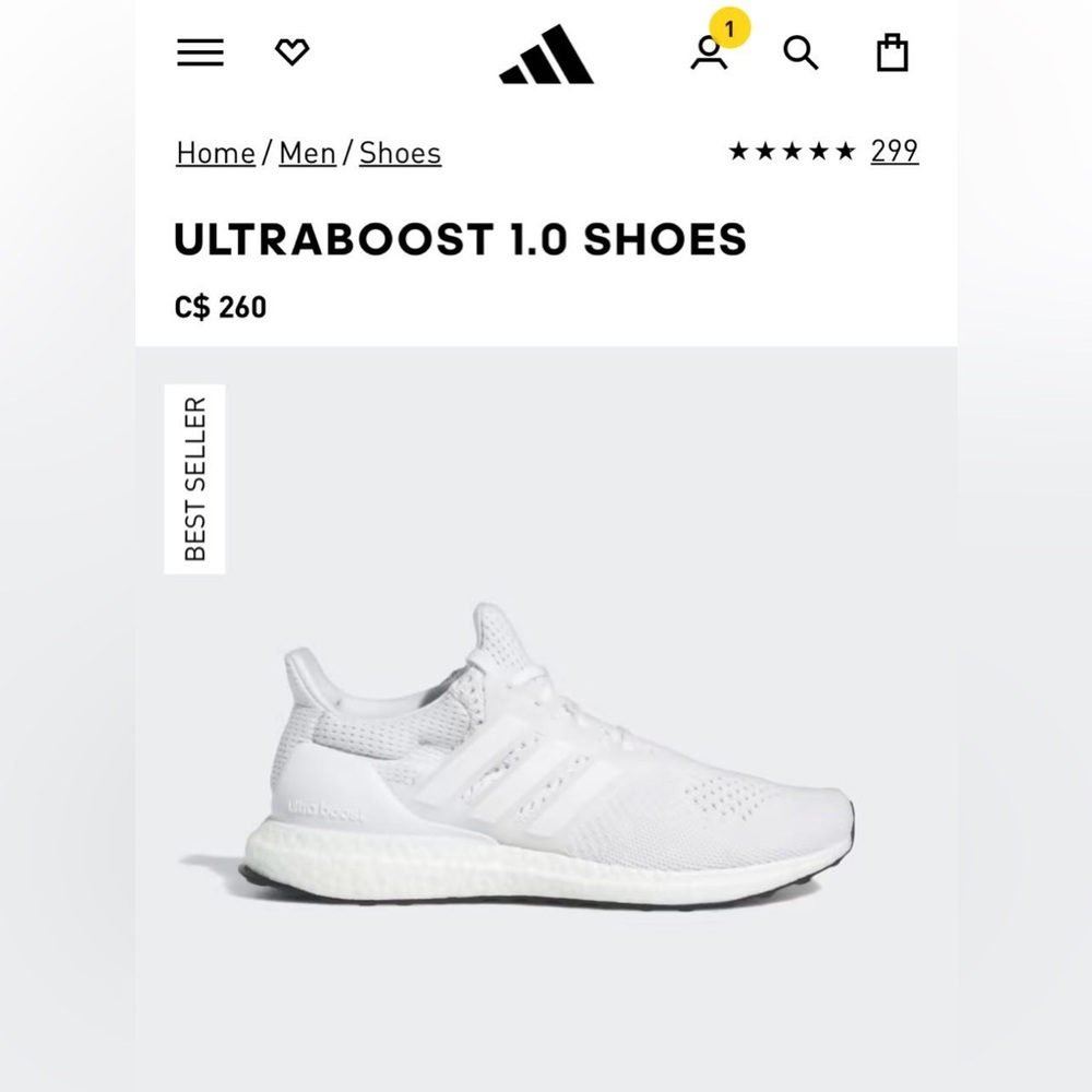 Adidas ultraboost 1.0